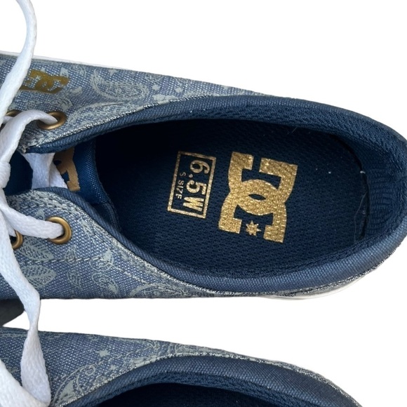 DC Shoes Trace TX SE Canvas Sneaker Insignia Blue - Picture 11 of 11